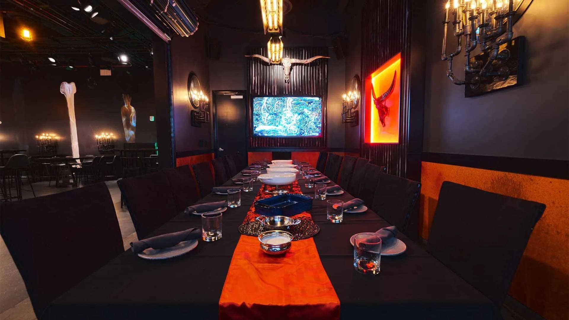 The Beast private dining room