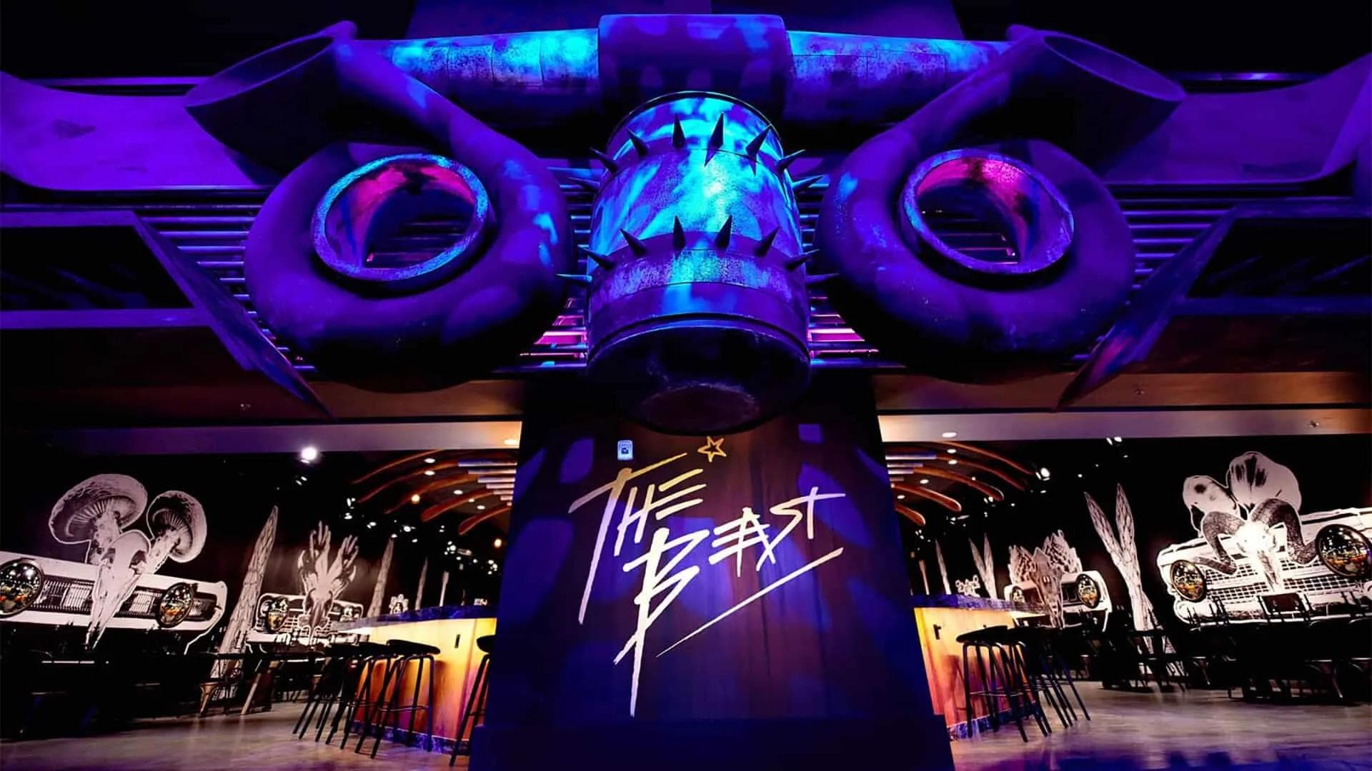 The Beast entrance inside AREA15