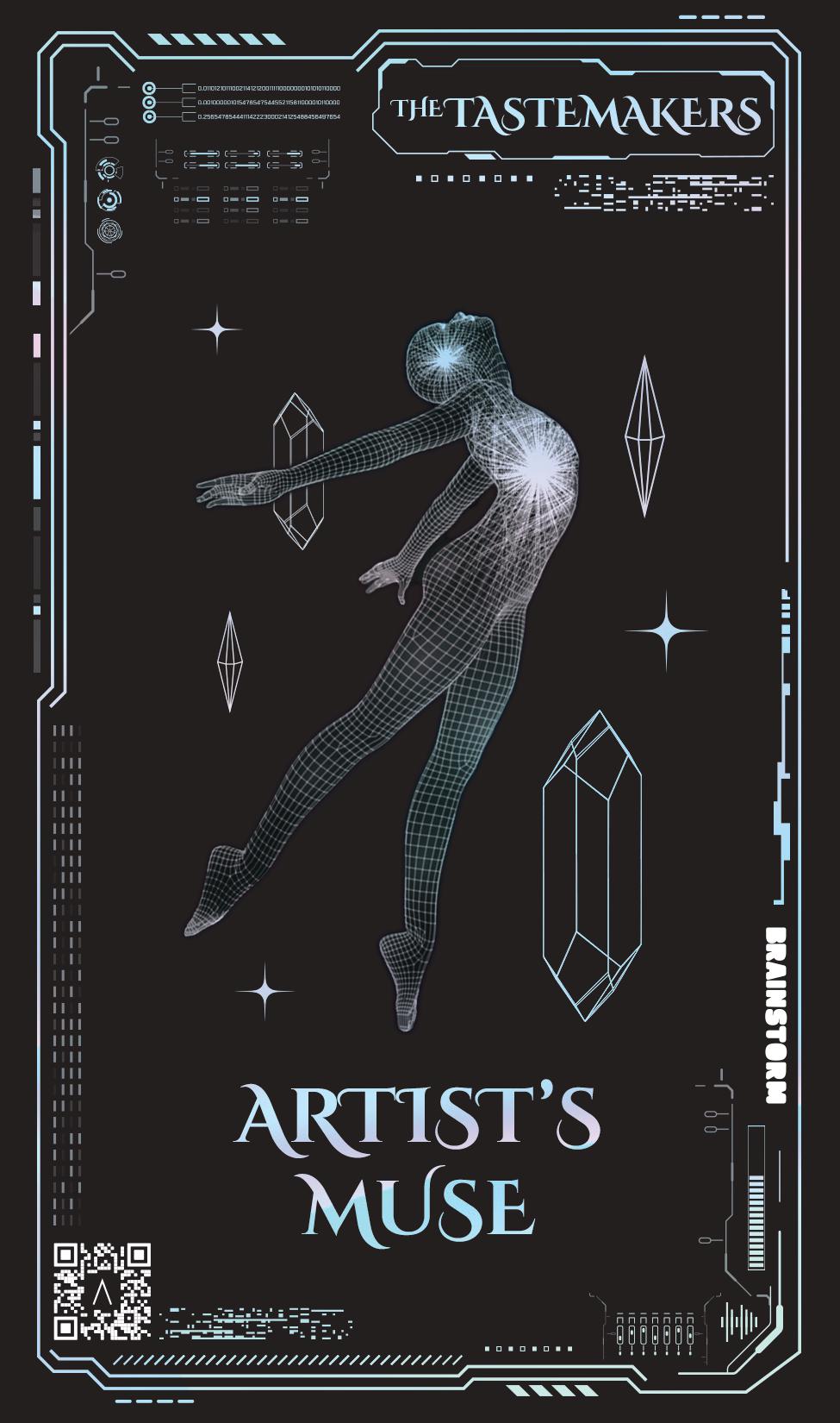 Brainstorm Tarot Card - Artist's Muse