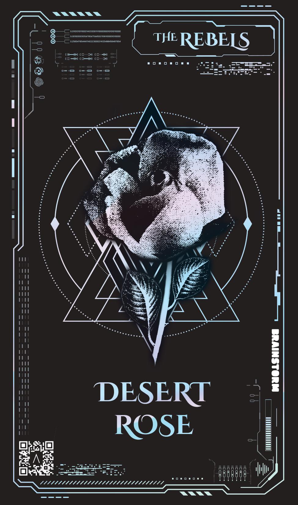 Brainstorm Tarot Card - Desert Rose