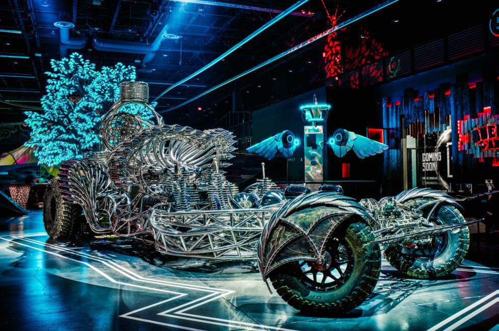 Valayrian Steel Henry Chang Design Art Car at AREA15