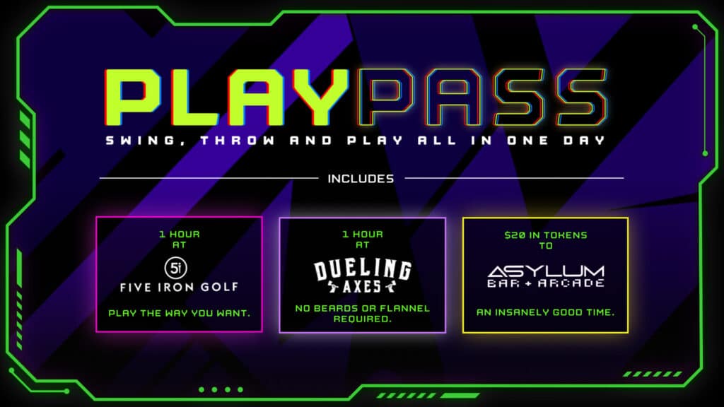 Play Pass: Swing, Throw and Play All in One Day