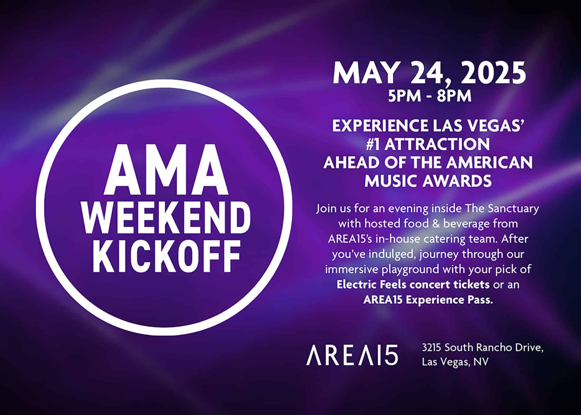 AMA Weekend Kickoff at AREA15