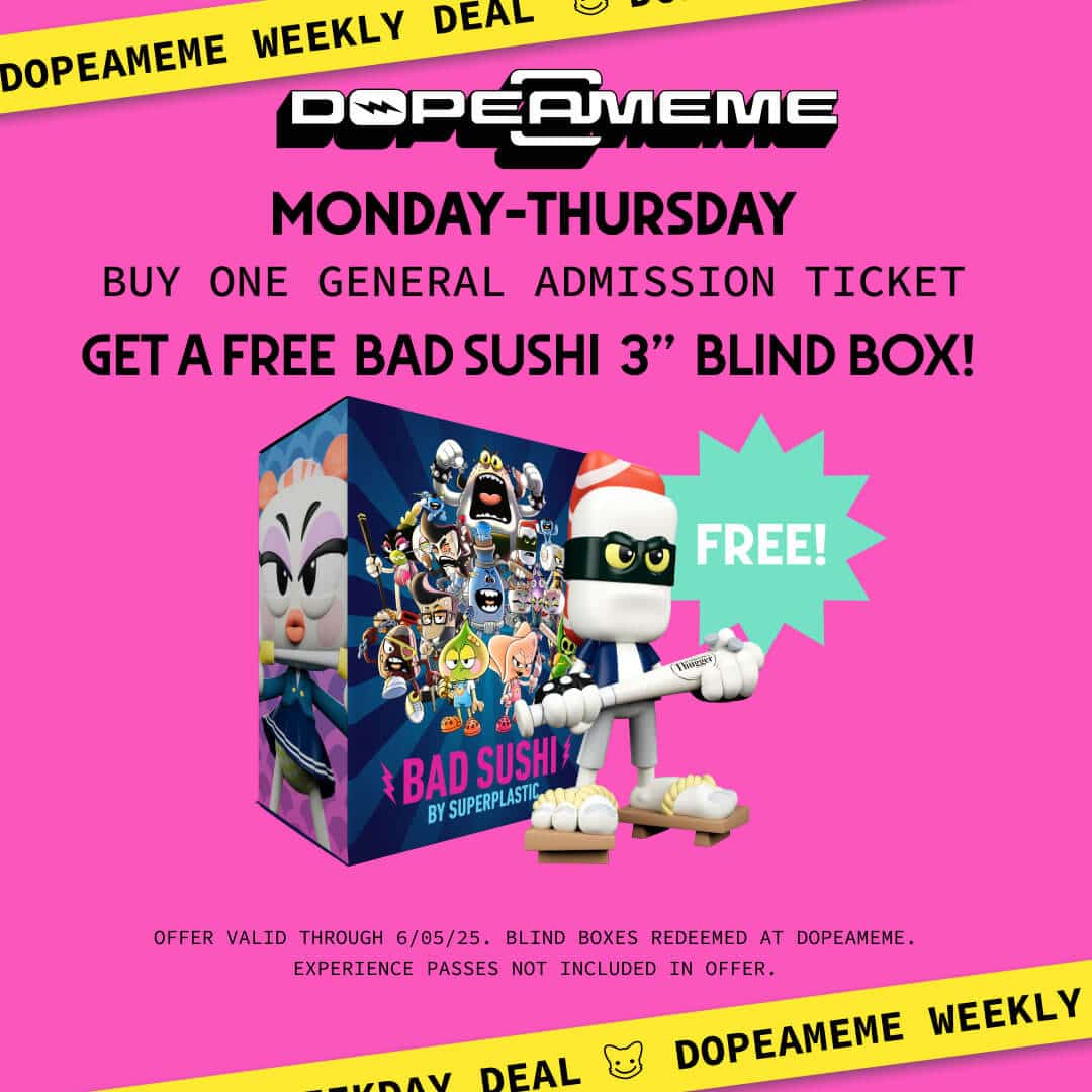 Dopeameme Bad Sushi Blind Box