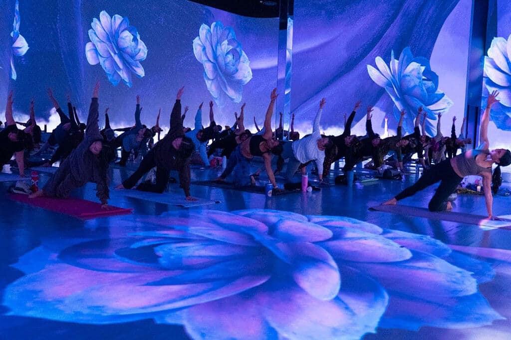 Yoga at Illuminarium