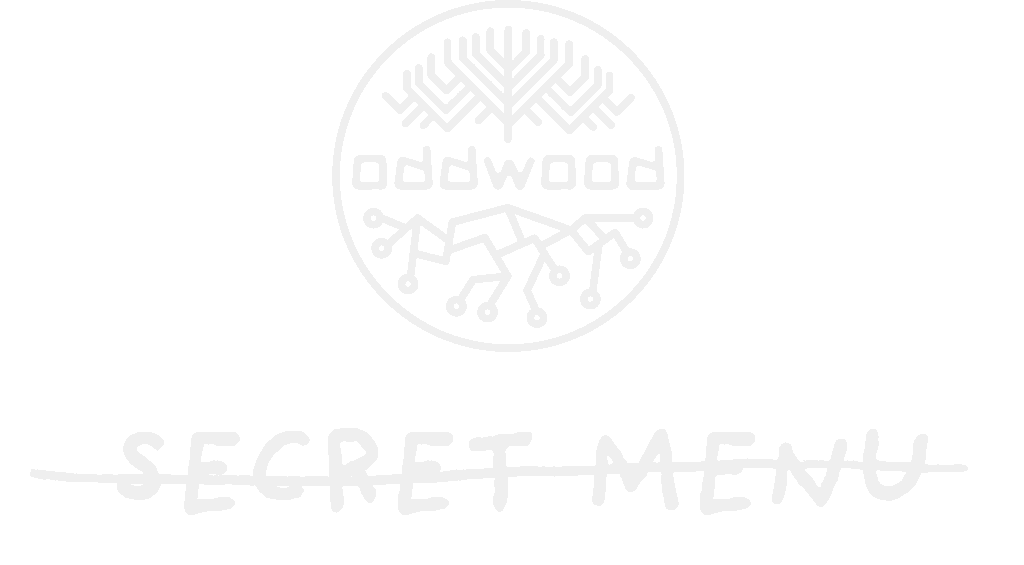 Oddwood Secret Menu Logo